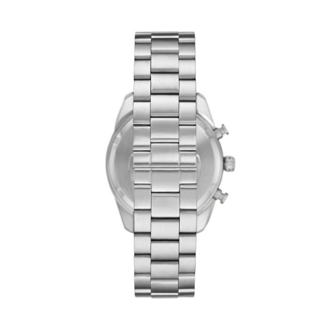 Emporio Armani Silver Chronograph Tachymeter Watch