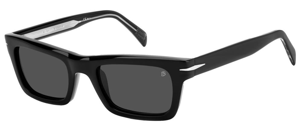 Sleek Black Acetate Frame with Dark Lenses