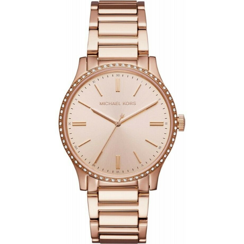 Michael Kors Rose Gold Crystal Watch