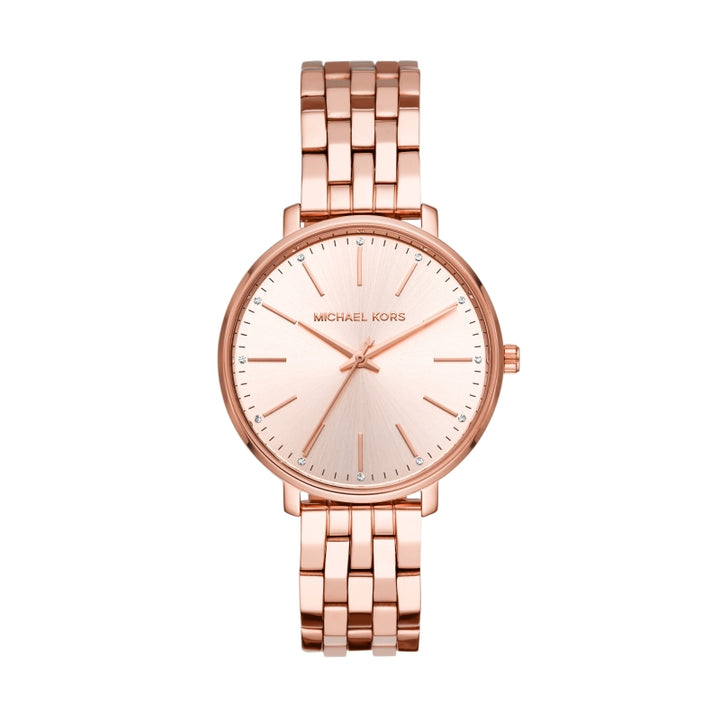 Michael Kors Rose Gold Crystal Watch