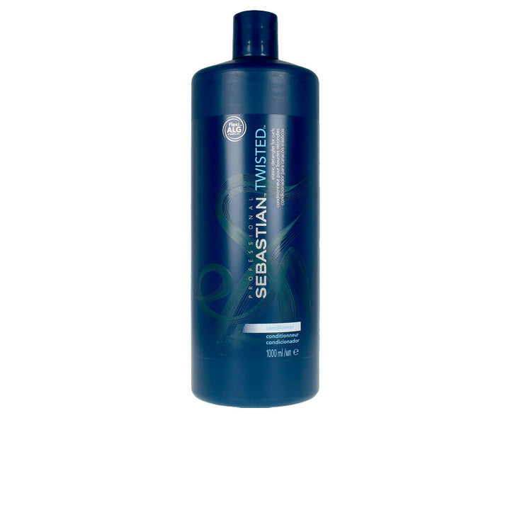 Bottle of conditioner for wavy and curly hair, 1000 ml, hydrating formula