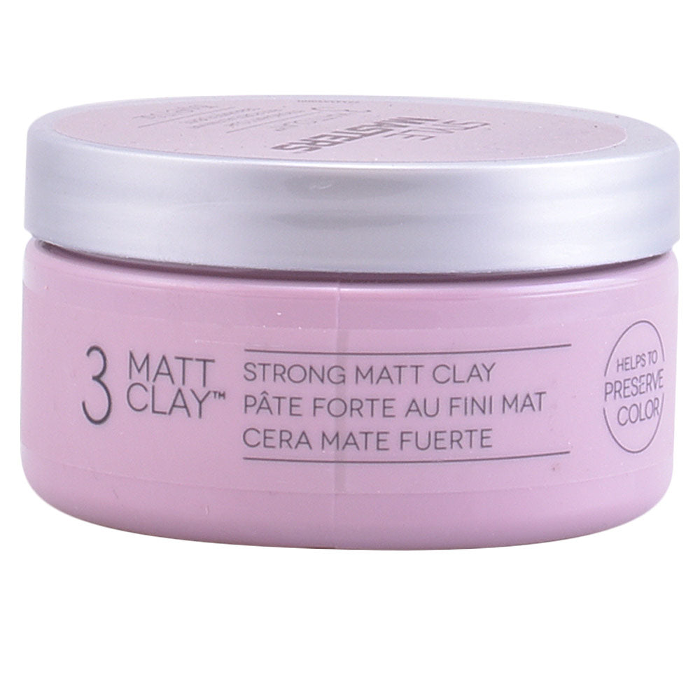 85 g tin of matt modelling clay for Unisex hair, matte finish