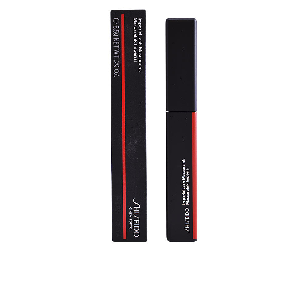Black mascara tube with rigid‑base silicone brush, tapered crown tip, 8.5 g Unisex