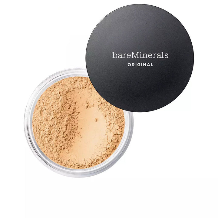 Loose mineral powder foundation jar, 8 g, shade 08‑Light, SPF 15, vegan