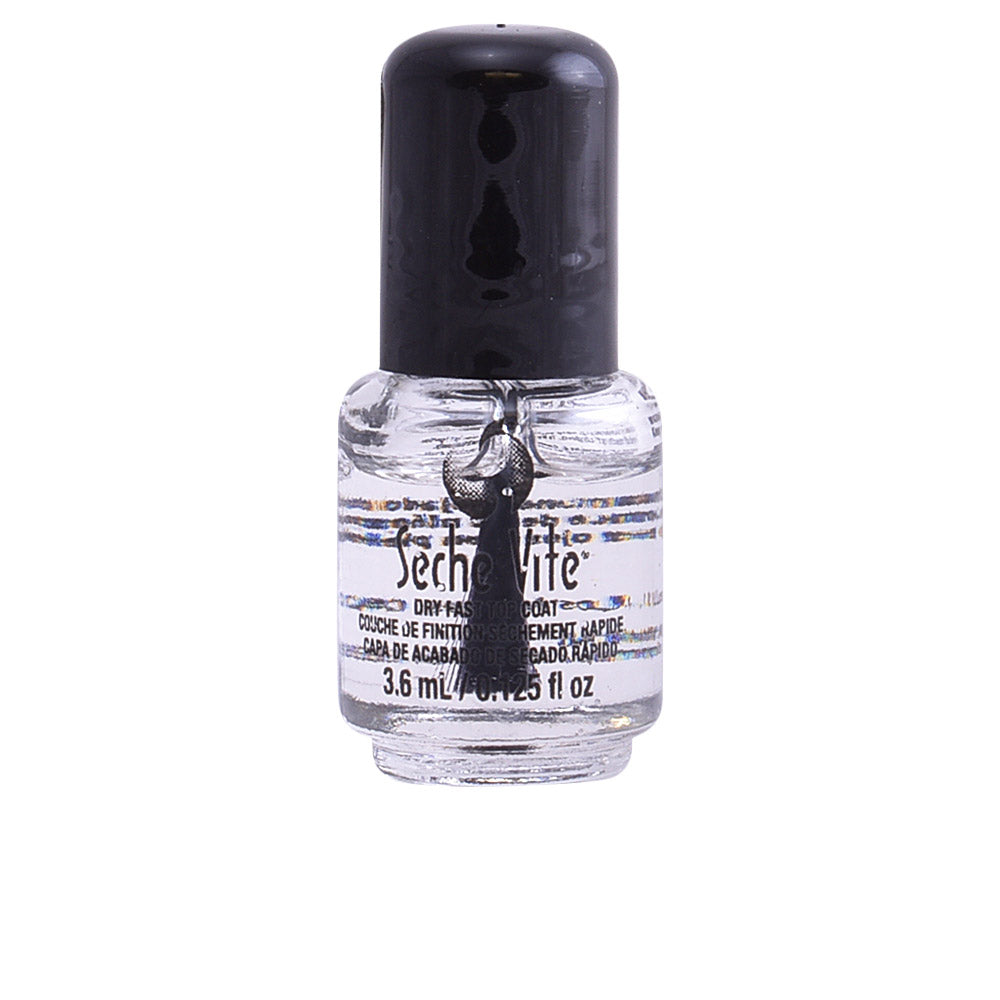Small clear top coat bottle, high-gloss finish, 3.6 ml