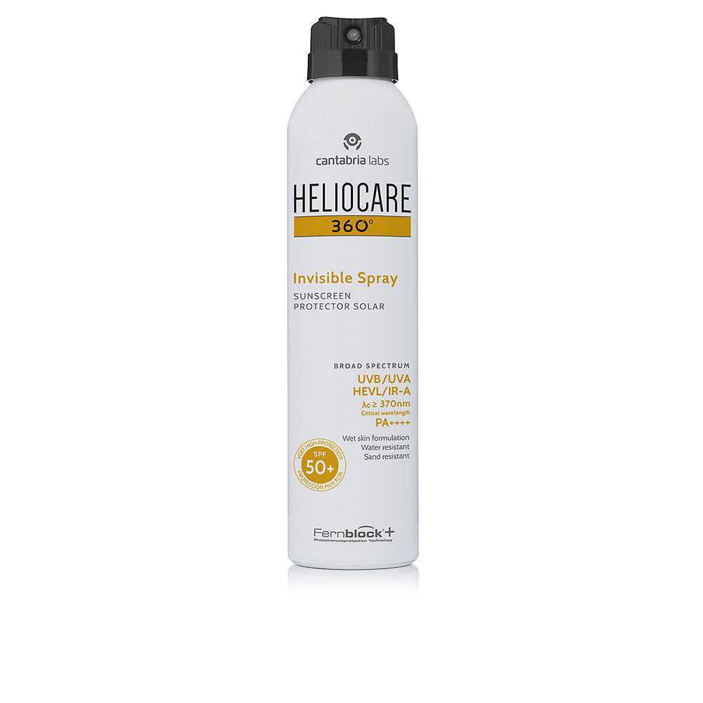 200 ml transparent SPF50+ wet‑skin sunscreen spray for Unisex use, matte finish
