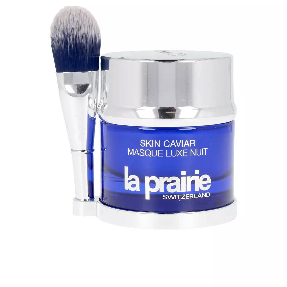 50 ml jar of night mask with caviar extract for women, luxe glass packaging