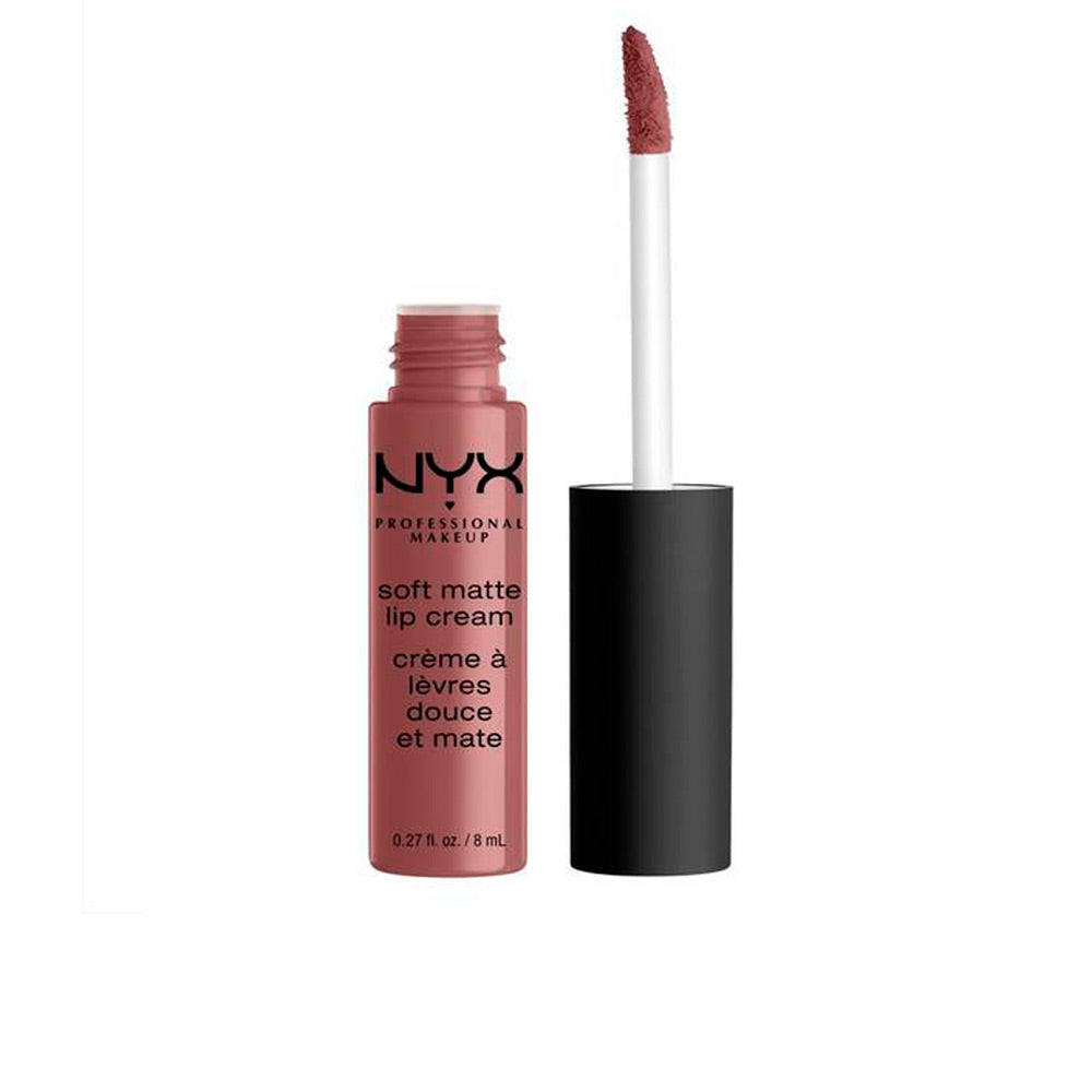 Cream lipstick in warm brown Toulouse shade, 8 ml tube, soft-matte finish