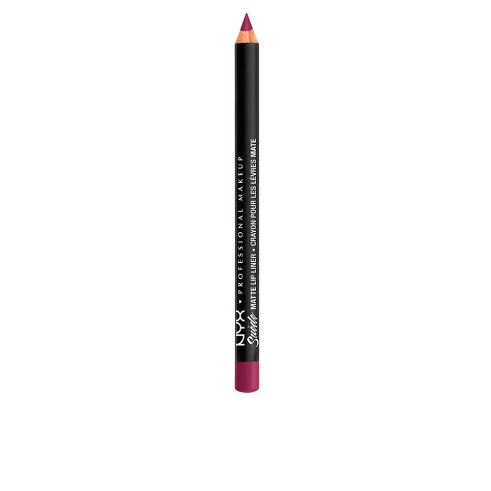 Slim matte lip liner pencil in shade &