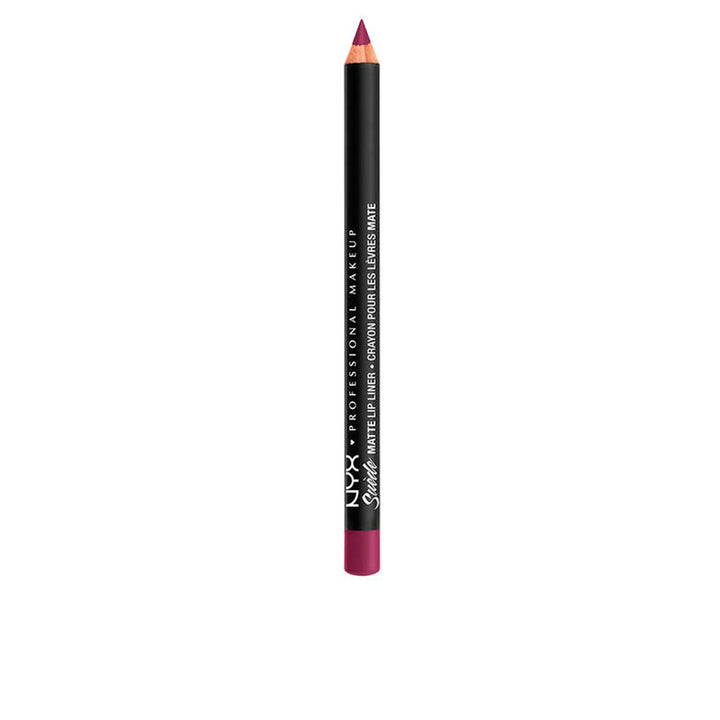 Slim matte lip liner pencil in shade &
