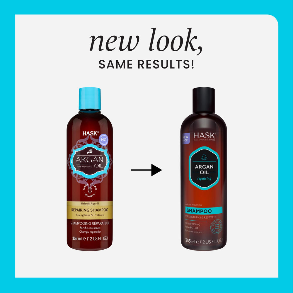 355 ml bottle of argan repairing hydrating shampoo for Unisex hair