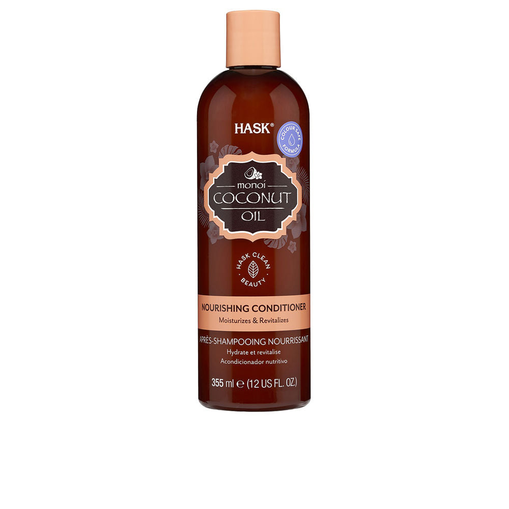 355 ml bottle of Monoi Coconut Oil nourishing conditioner, Unisex hair care