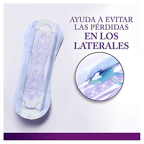 Pack of eight thin Maxi Discreet incontinence pads, individually wrapped for Women