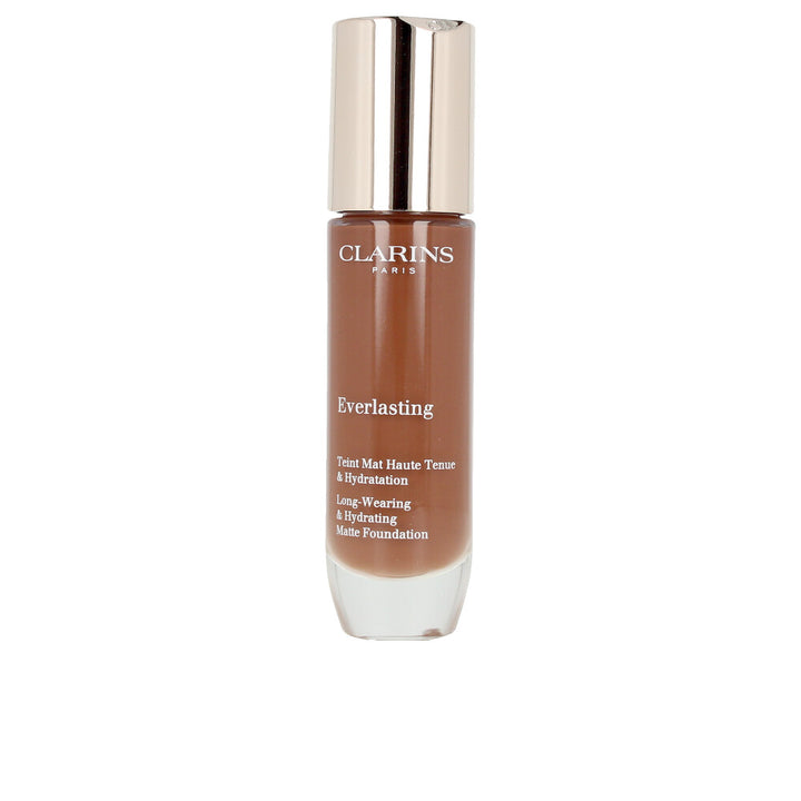 30 ml matte longwear foundation in shade 120C Espresso, pump bottle