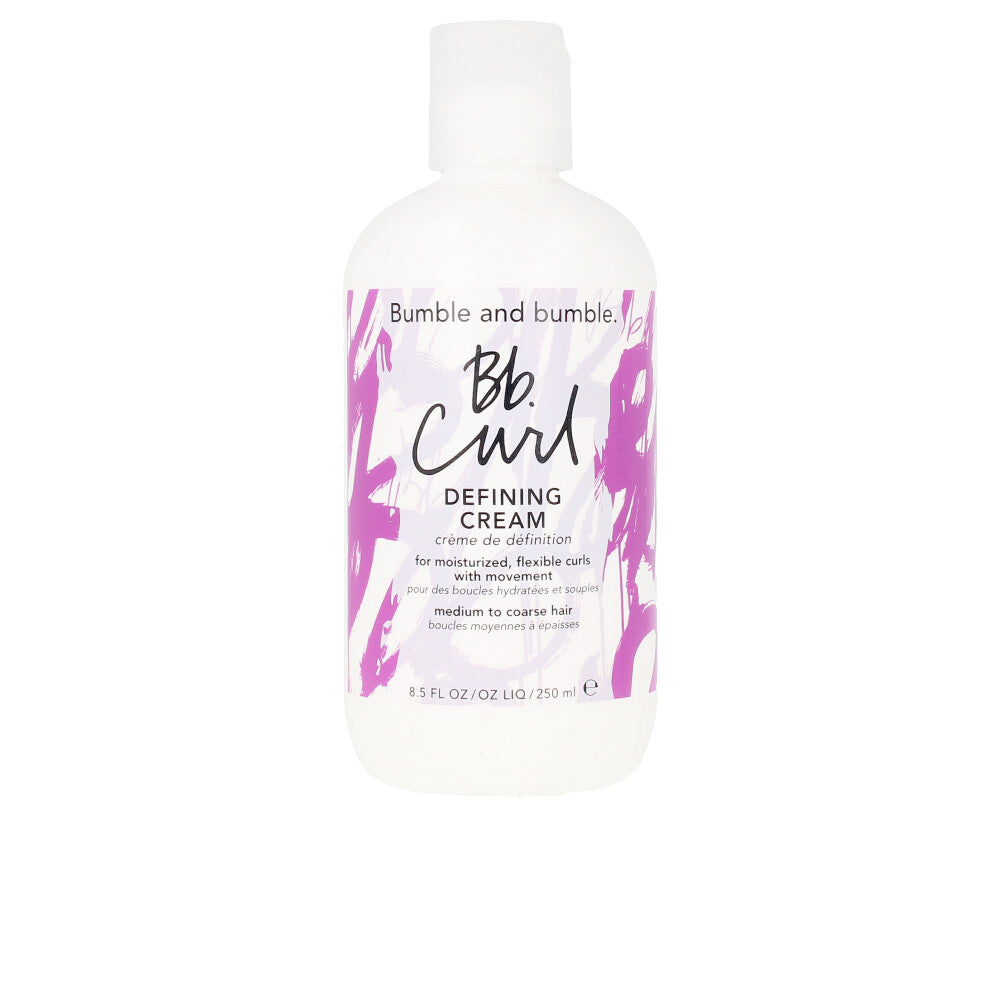 250 ml jar of curl-defining cream with Brazilian oils, light-hold finish