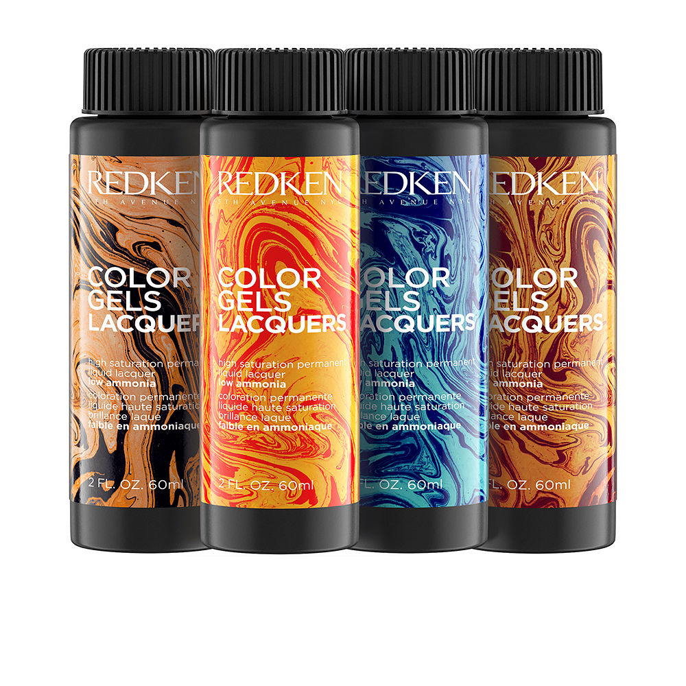 Three 60 ml liquid lacquer bottles of 8NN Natural Crème Brûlée hair colour