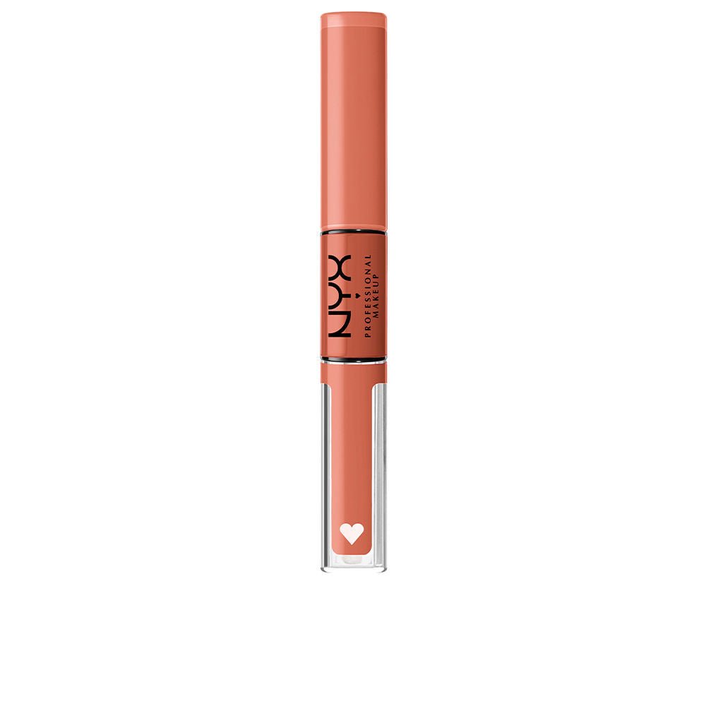 Tube of glossy brown lip gloss with doe‑foot applicator, 3.4 ml