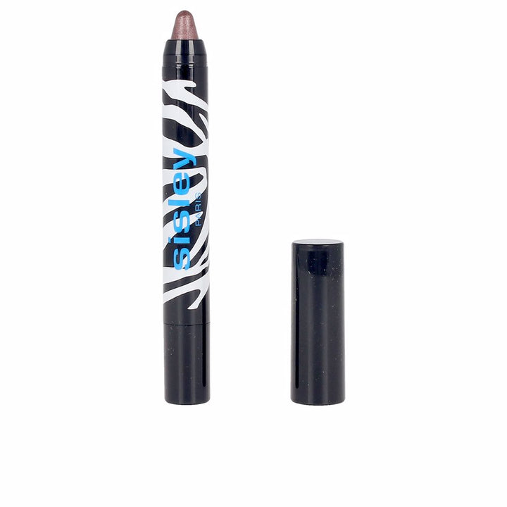 Rose bronze jumbo eye crayon in zebra patterned twist tube, 1.5 g