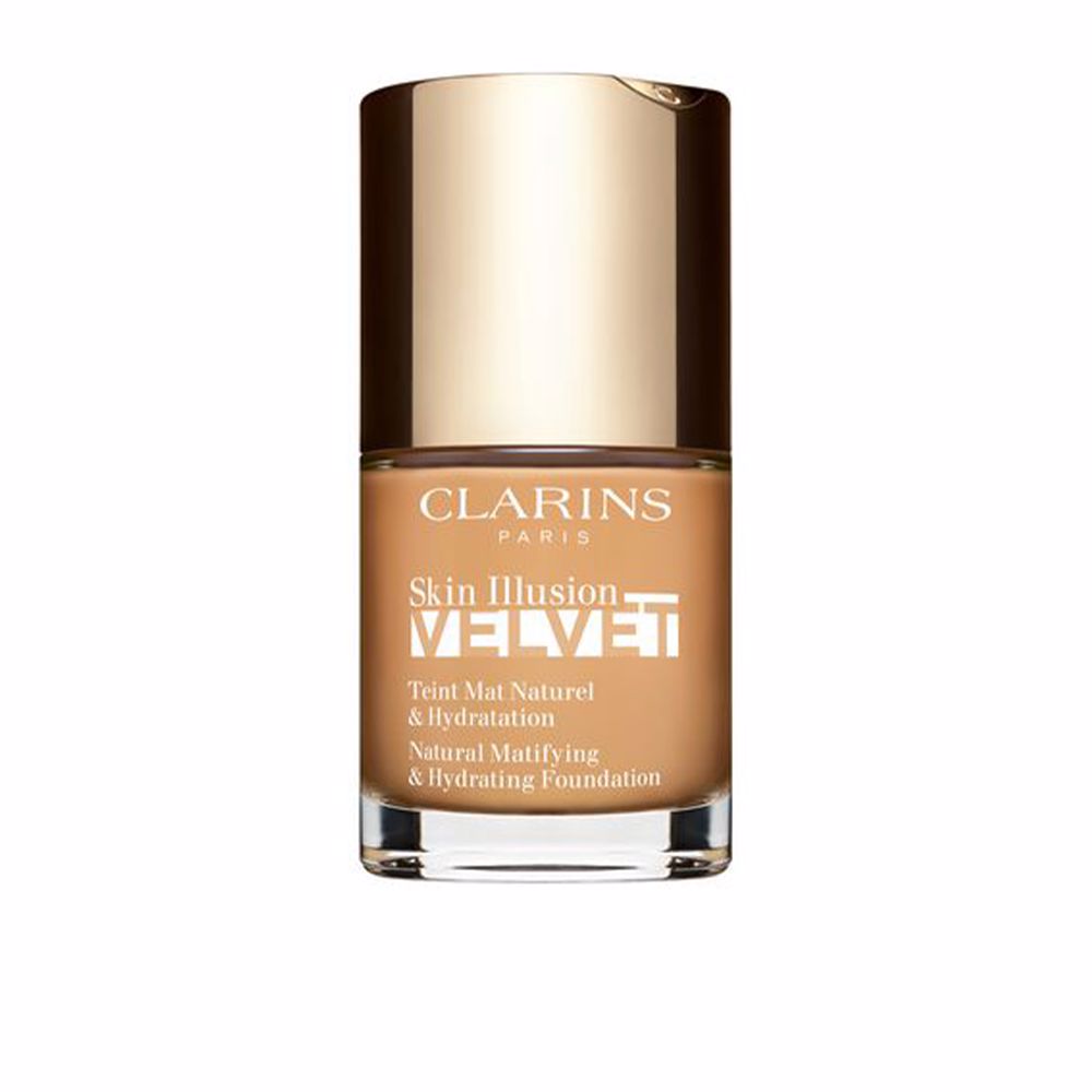 30 ml velvet-matte serum foundation, shade 105N, pump bottle