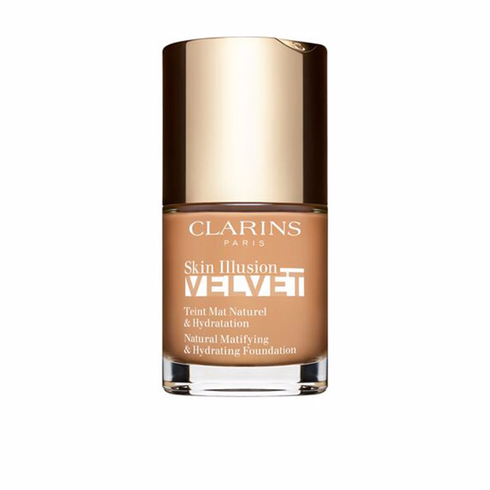 30 ml velvet-matte serum foundation, shade 105N, pump bottle