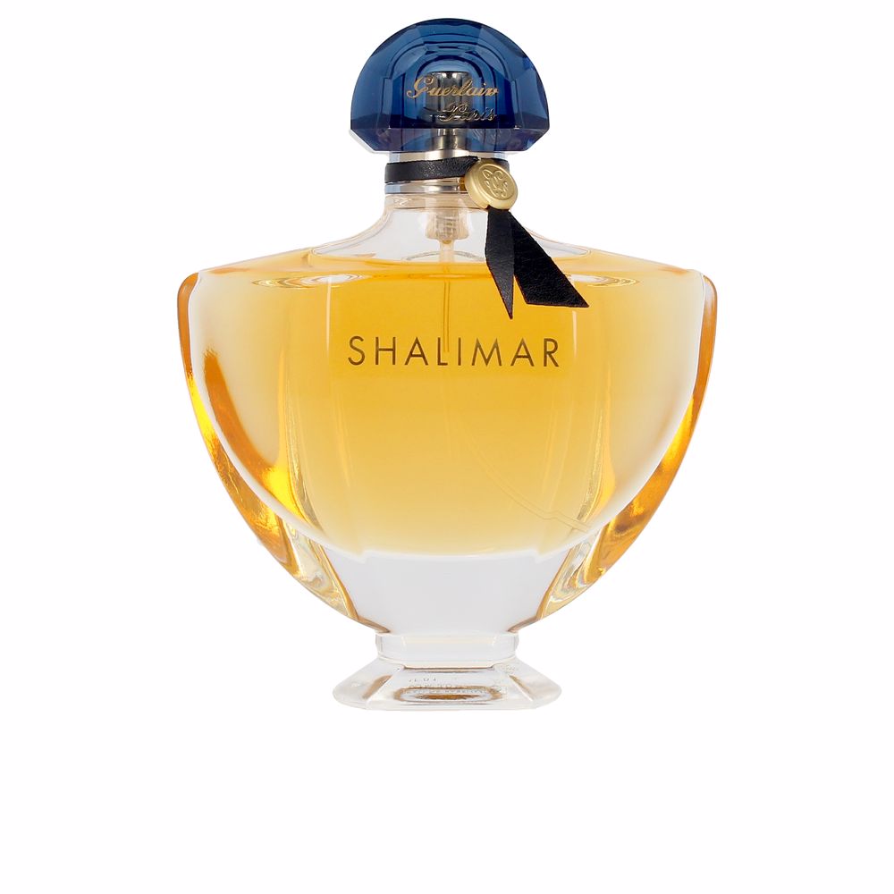 Ornate amber-coloured perfume bottle with fan-shaped cap, 90 ml extrait for Women