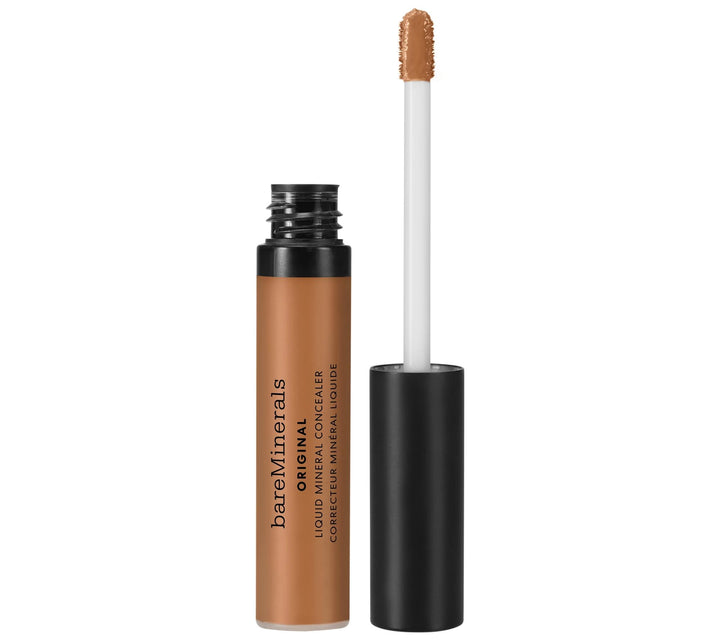 6 ml hydrating liquid concealer tube, medium shade, mineral pearl finish