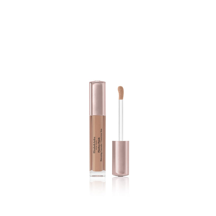Tube concealer with tear-shaped applicator, creamy luminous shade for Unisex skin