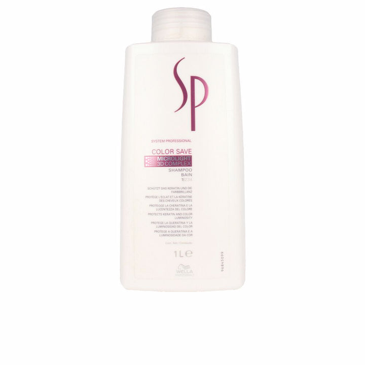 1 litre shampoo bottle for coloured and highlighted hair, Unisex