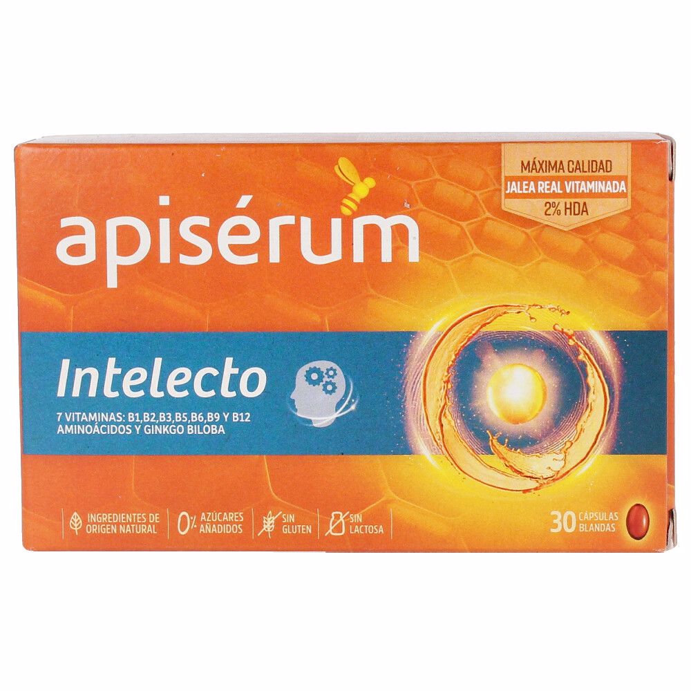 Box of Apisérum Focus & Memory Tablets for concentration and memory support