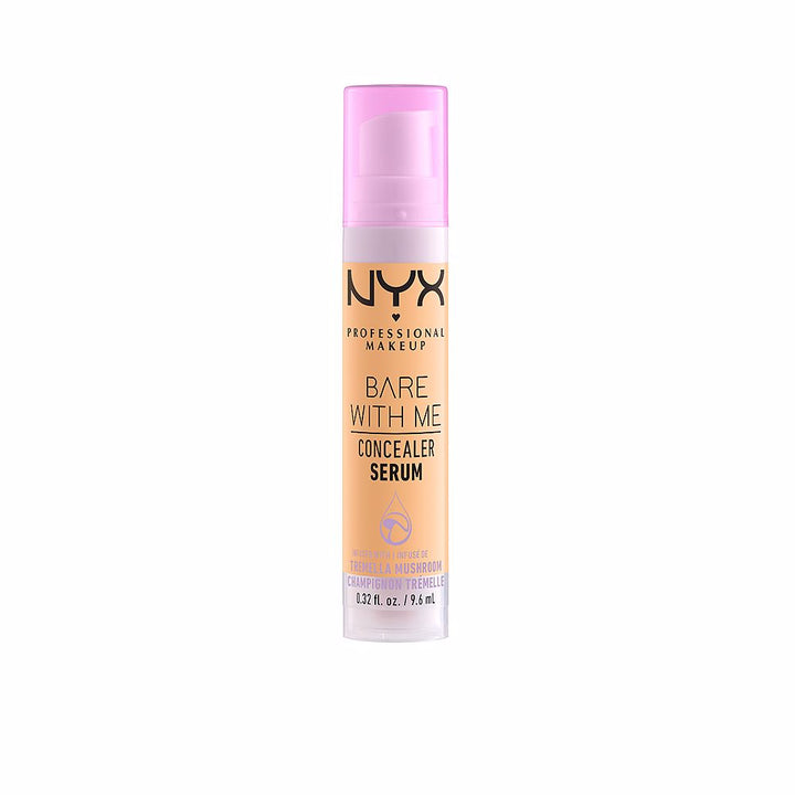 9.6 ml tinted concealer serum tube in shade 05 Golden, lightweight texture