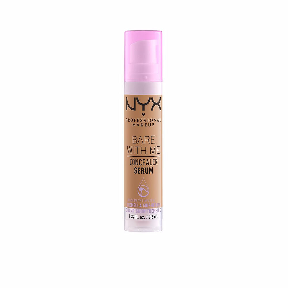 Tube of tinted concealer serum in shade 08 Sand, 9.6 ml, lightweight formula