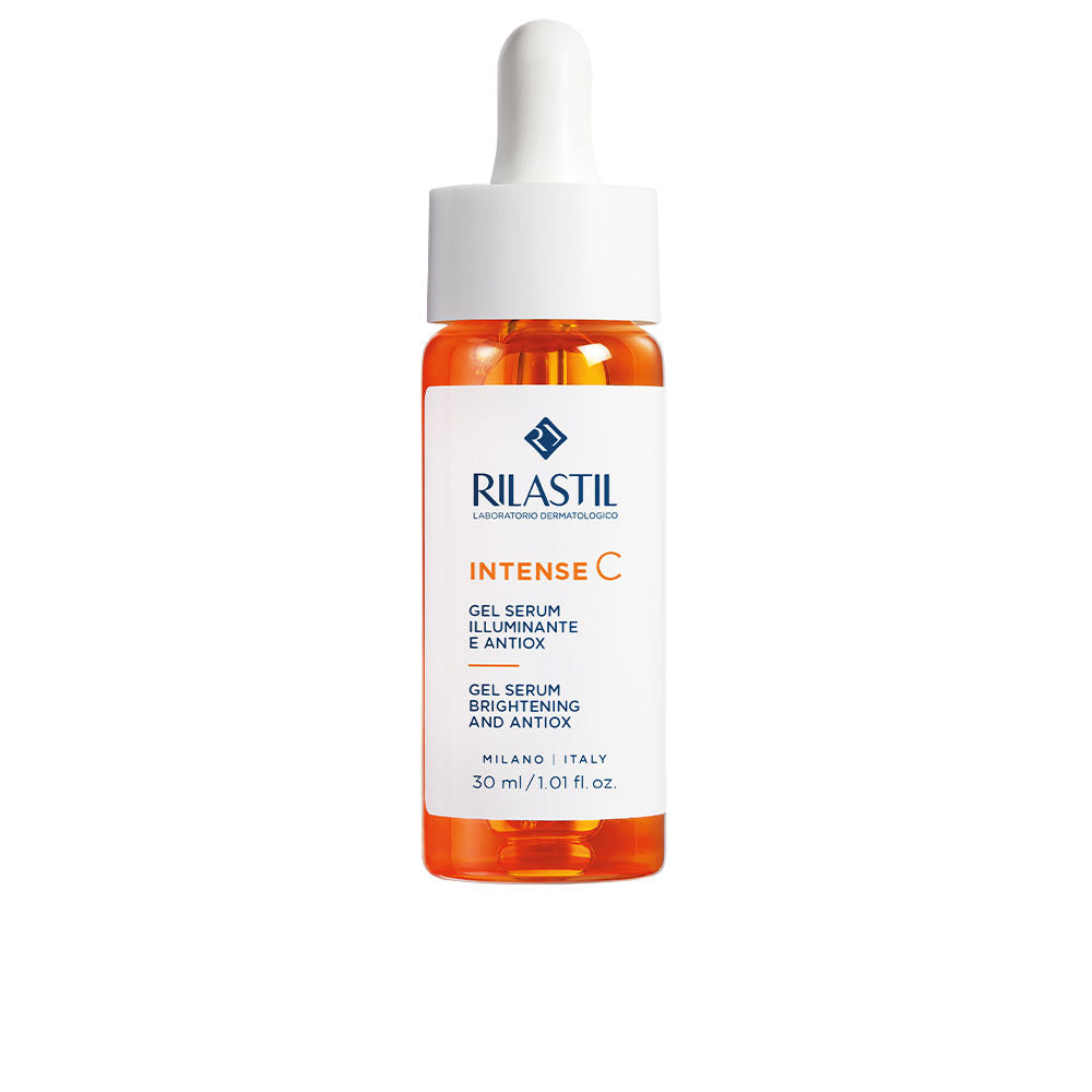 30 ml clear gel serum bottle with pump, vitamin C and hyaluronic