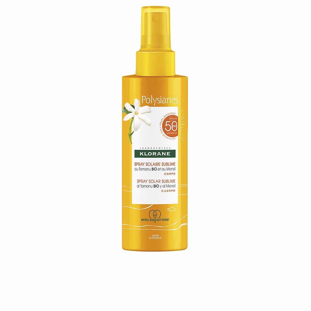 200 ml milky SPF 50 spray bottle with tamanu and monoï, Unisex