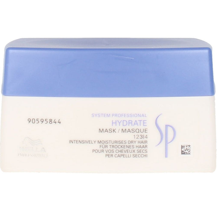 200 ml jar of hydrate hair mask for dry hair, creamy texture