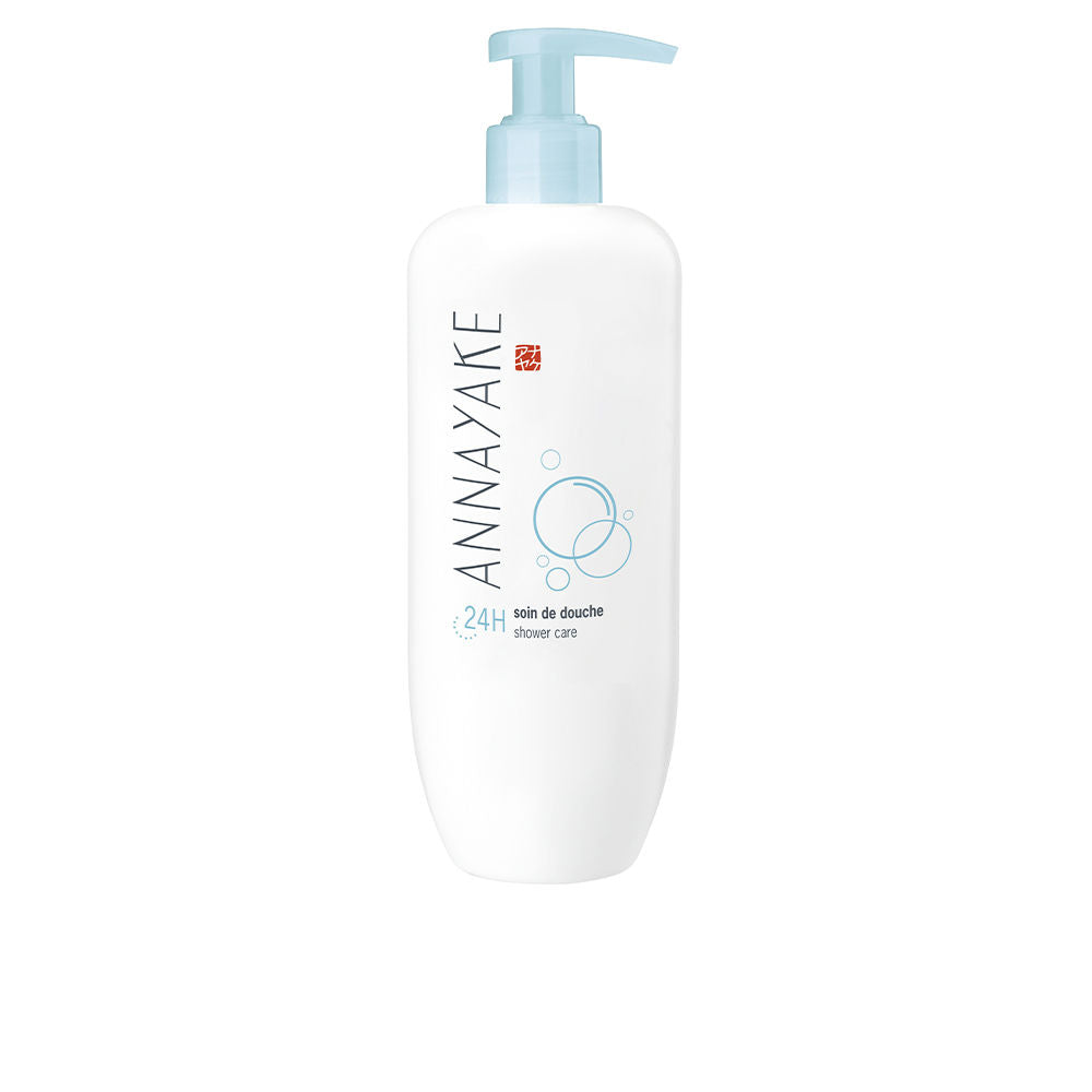 400 ml clear hydrating shower gel bottle for Women with refined fragrance