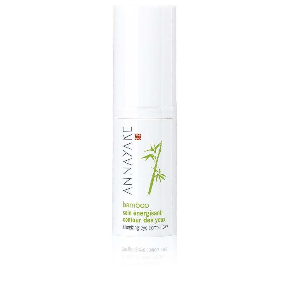 15 ml tube of bamboo energising eye contour treatment for Women, light gel‑cream
