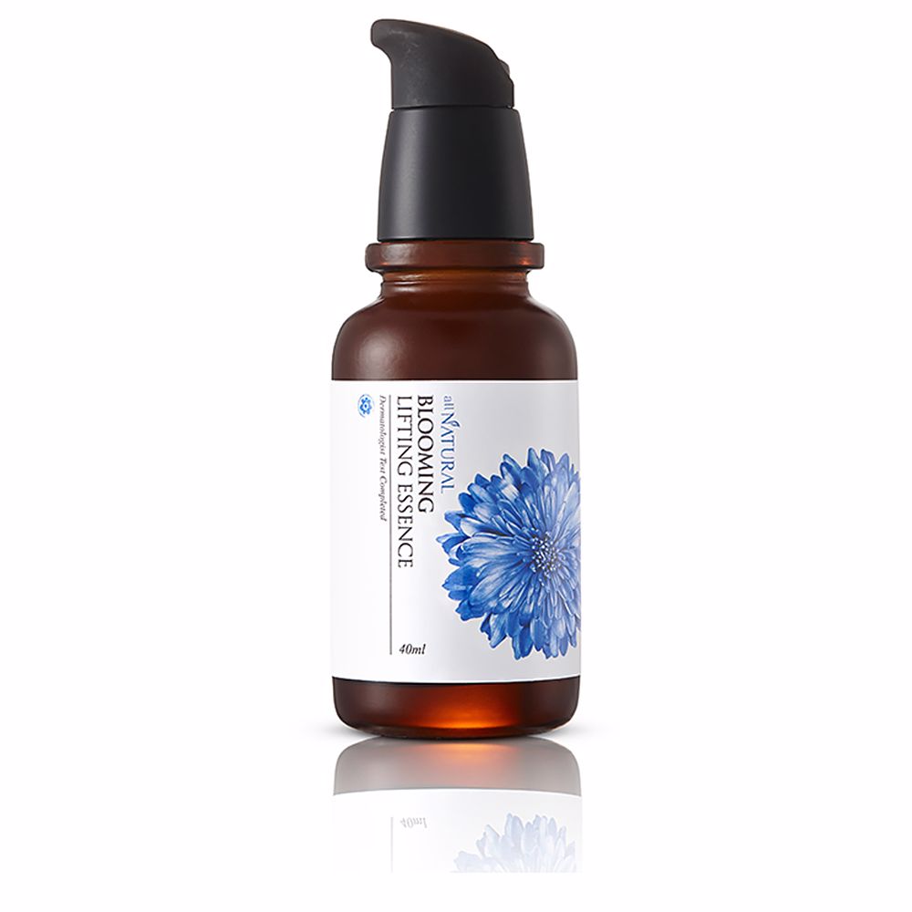 Slim glass bottle of light blue essence with centaury botanicals, 130 g