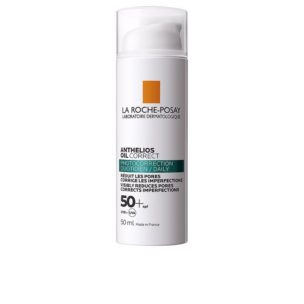 50 ml mattifying gel‑cream sunscreen bottle; SPF 50+ Unisex formulation