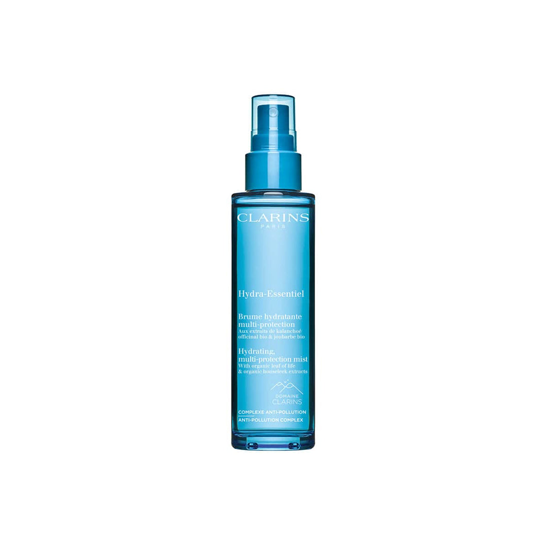 75 ml clear hydrating facial mist bottle with botanical extracts, spray cap