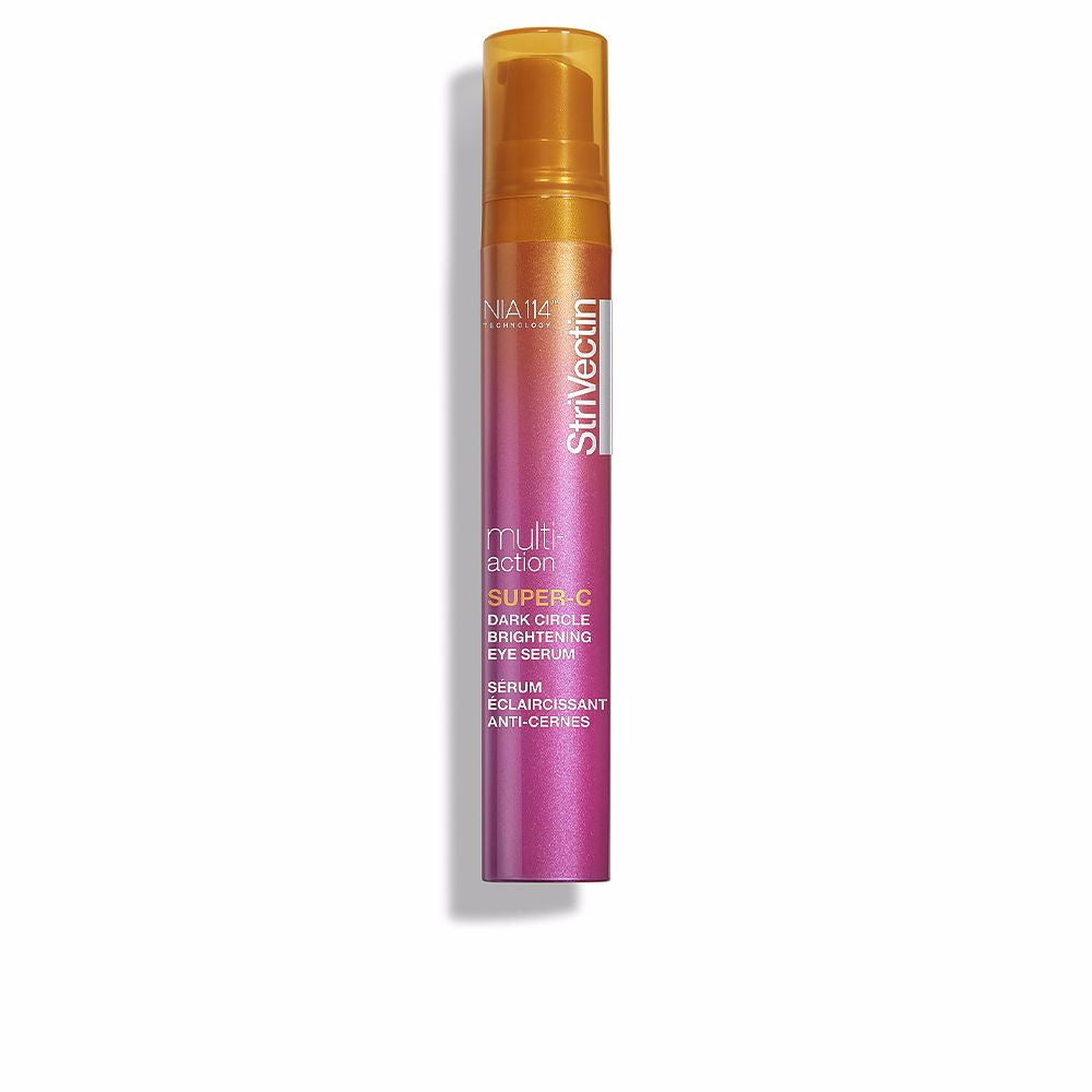 15 ml clear gel-serum bottle for Women eye contour, stabilised vitamin C