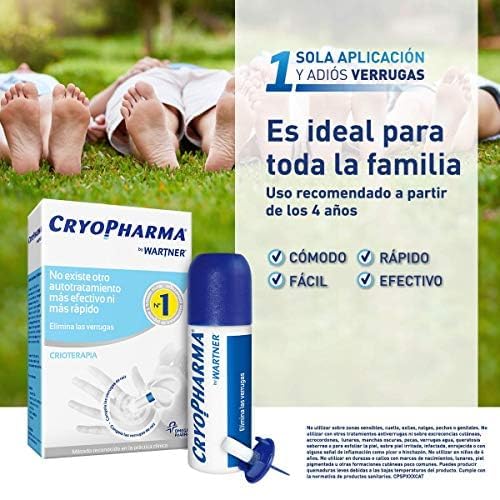 Cryopharma wart-freezing treatment device with applicator and plantar file, unisex