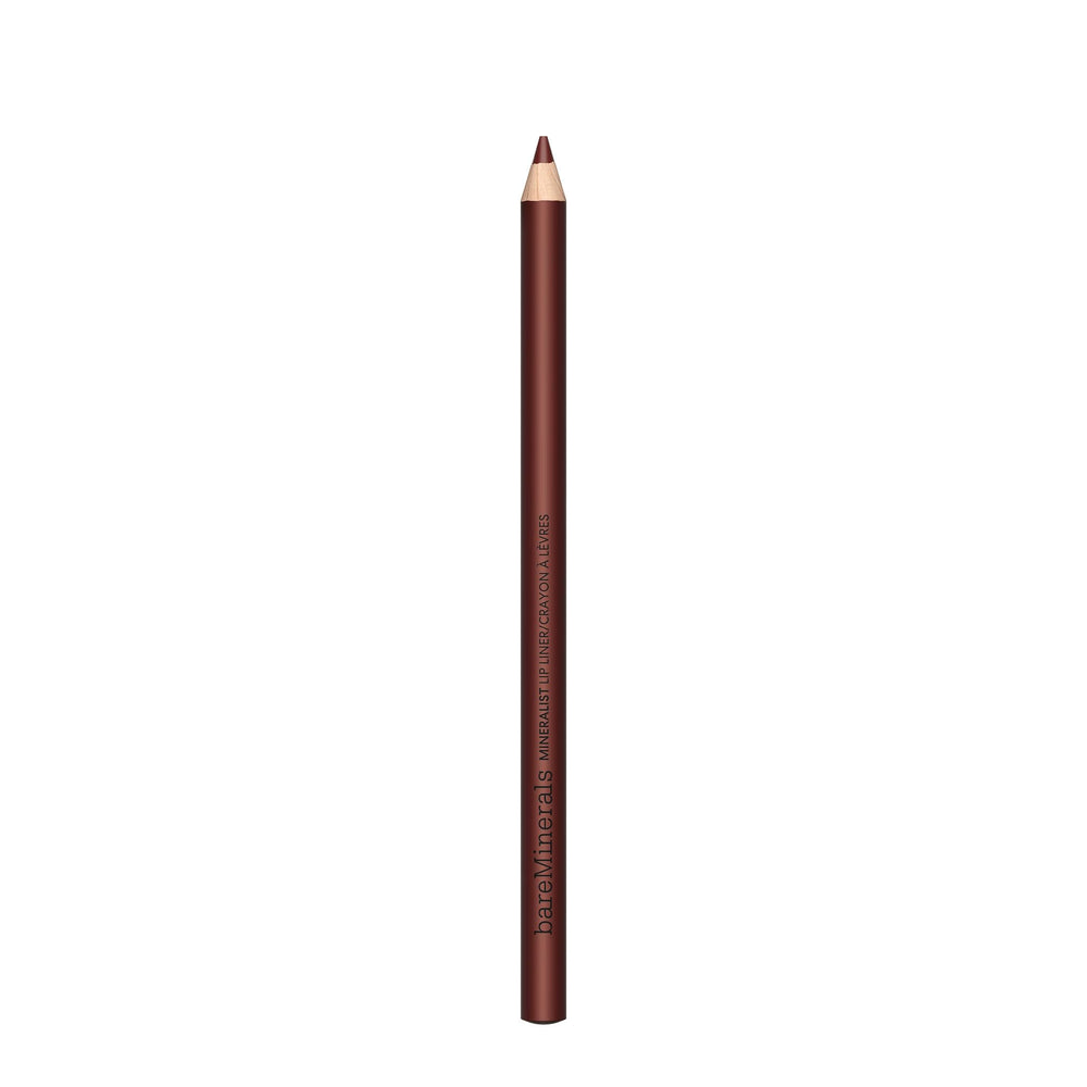 Slim cocoa-coloured long-wear lip pencil in recycled wood casing, 1.3 g