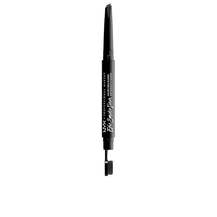 Matte black twist-up eyeliner stick, 13.5 g, smudgeable finish