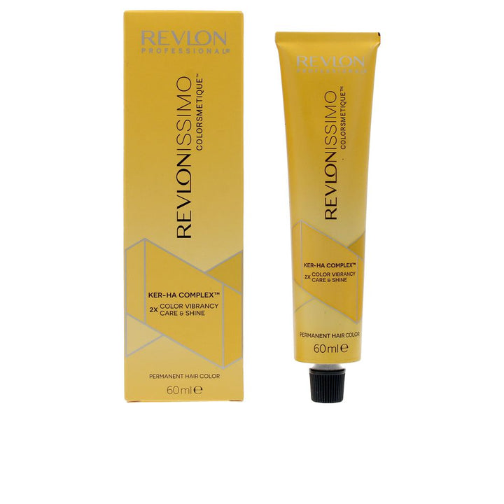 Tube and developer for 5.3 light golden brown permanent hair colour, 60 ml kit, unisex
