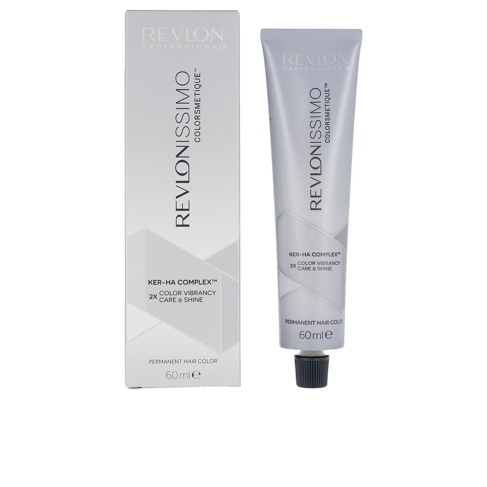 60 ml tube of permanent black hair colour enriched with hyaluronic acid and soy protein