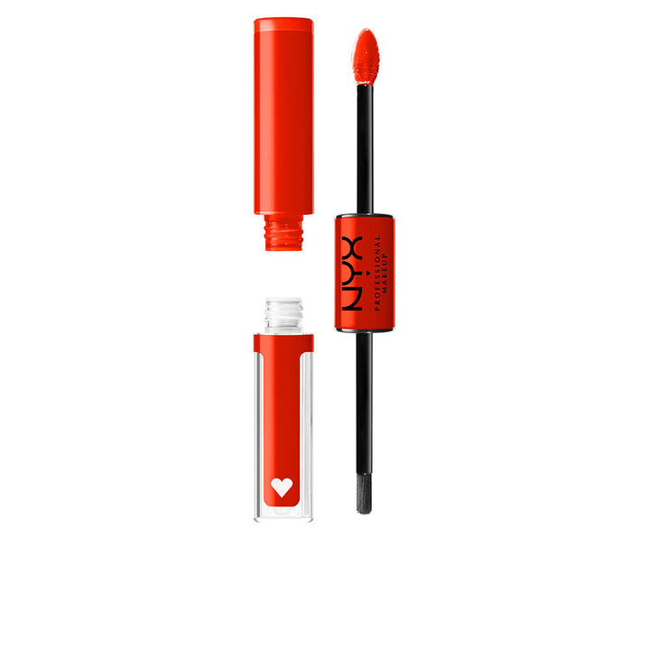 Sleek tube of high-pigment glossy lip product, shade 28-stay stunin, 3.4 ml