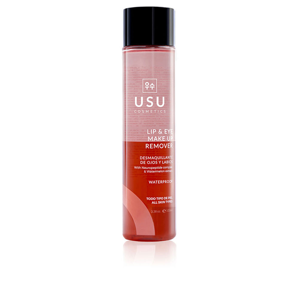 100 ml biphasic lip and eye remover, two-layer clear and milky liquid