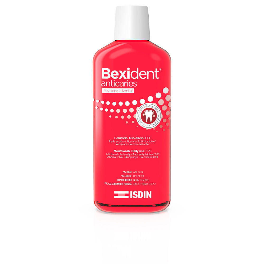 500 ml unisex mouthwash bottle, Cranpearls Tech, fluoride and cranberry extract