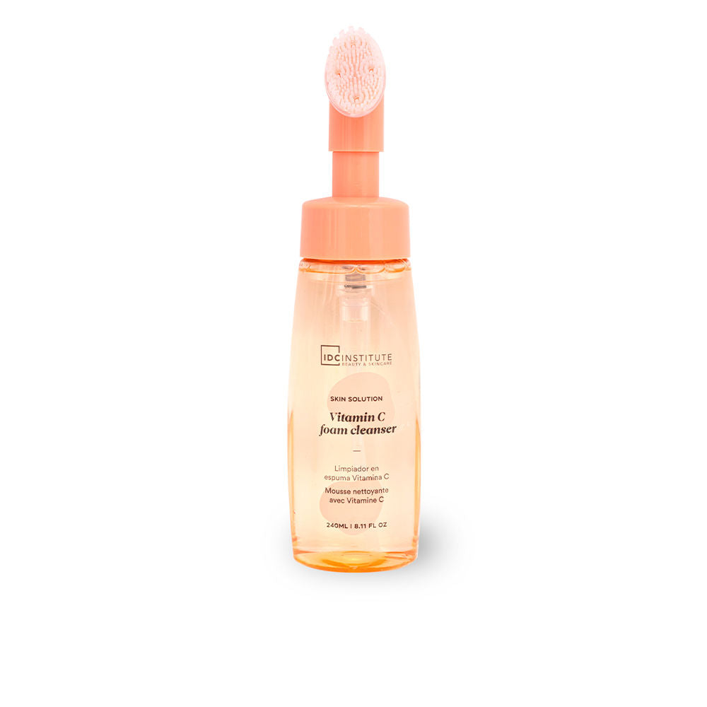 240 ml bottle of Vitamin C foaming facial cleanser, Unisex skincare