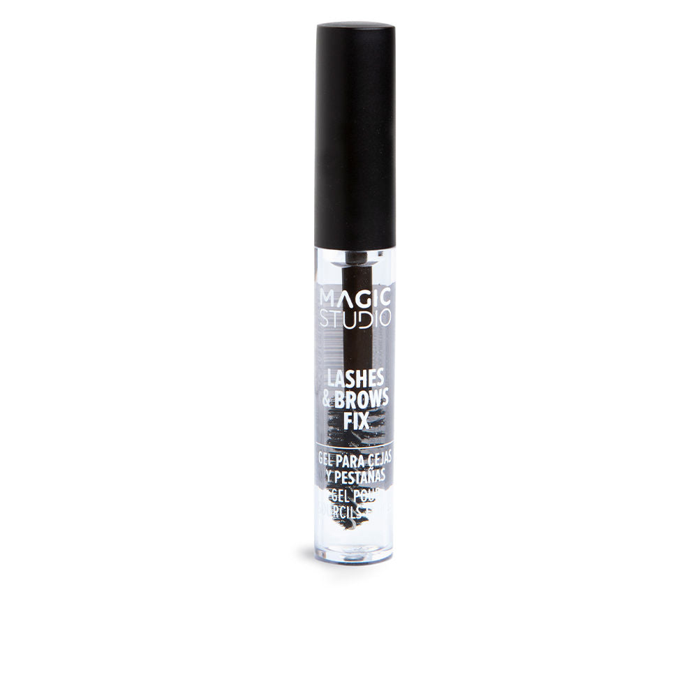 Small clear gel tube with precision brush for lashes and brows, 8 ml